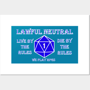 Lawful Neutral Posters and Art